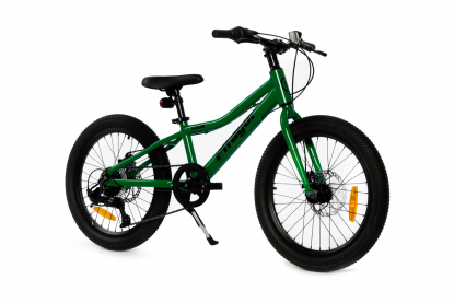 20" Велосипед Pifagor Axiom, рама алюминий, 7ск., MD, зеленый